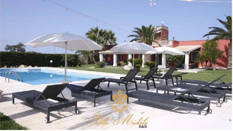Bed & Breakfast Villa Michela อเลซิโอ ภายนอก รูปภาพ