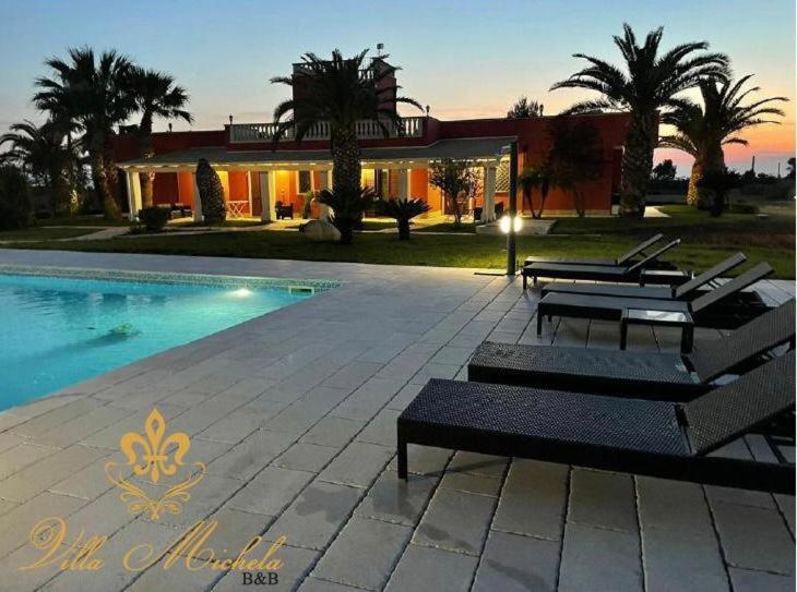 Bed & Breakfast Villa Michela อเลซิโอ ภายนอก รูปภาพ